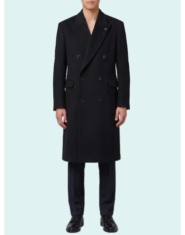[명품] 26FW 라르디니 코트 AC40408E CN65601 999 BLACK DOM
