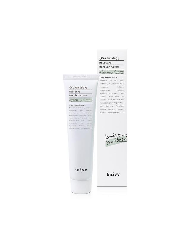 크니브 [듀오세트][피부장벽/보습] 크니브 세라마이드 모이스처 배리어 수분 크림 100ml+100ml 착용컷