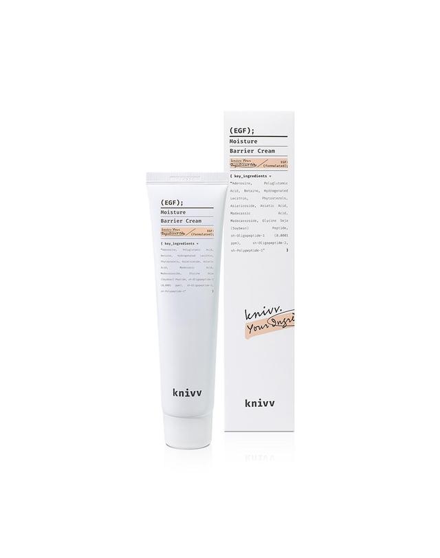 크니브 [듀오1+1][피부재생] 크니브 EGF 모이스처 배리어 탄력 수분 크림 100ml+100ml 착용컷
