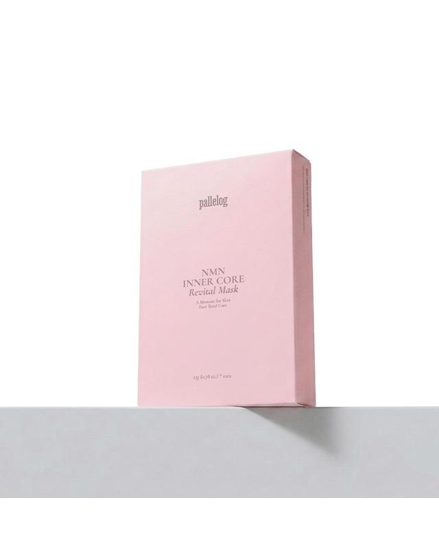 크니브 [피부컨디션광채]팔레로그 NMN 이너 코어 리바이탈 탄력 저자극 수분 마스크팩 22g 10매 착용컷