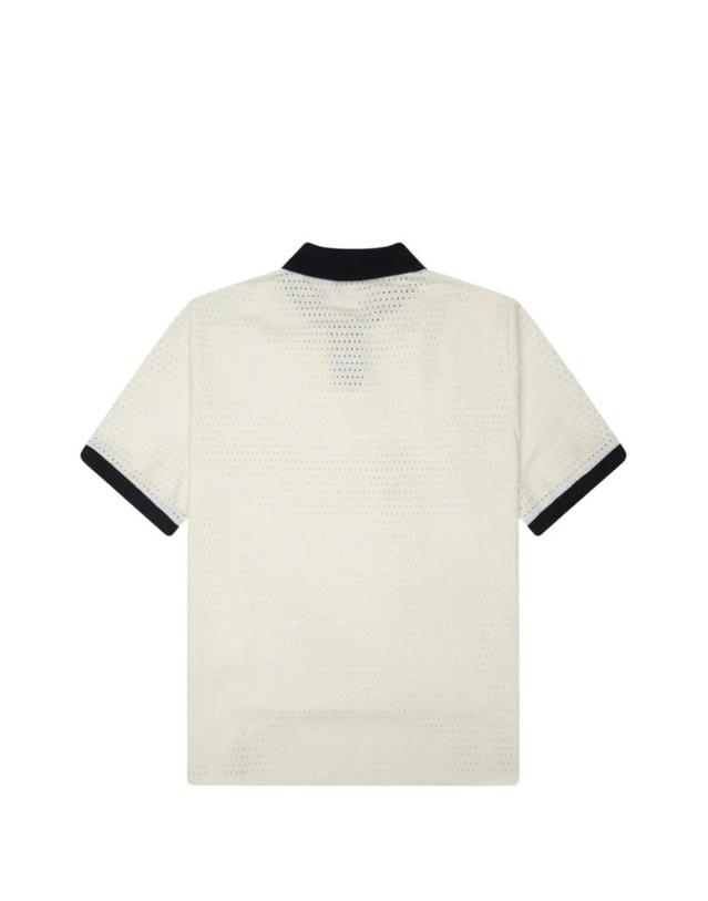 오너 더 기프트 [해외직구] 26 FW 아너 더 기프트 컬러 블록 피케 폴로 셔츠 HTG260217002BONE TP456776011 착용컷