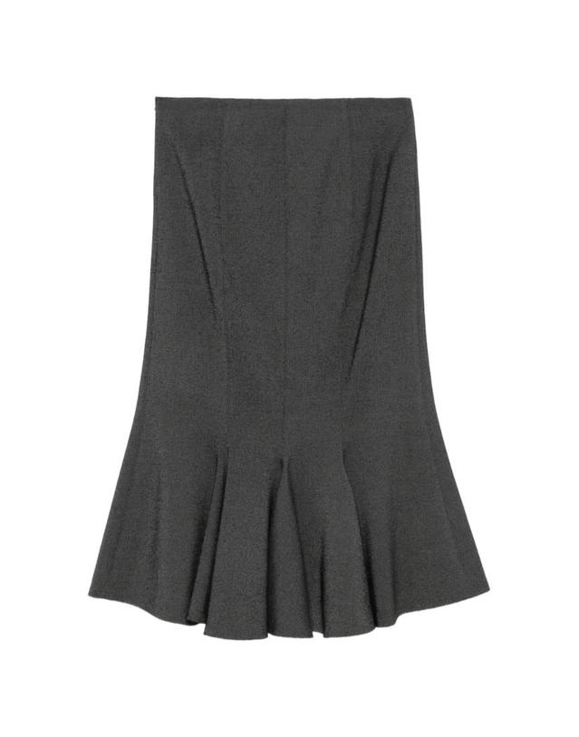 알베르타페레티 [해외직구] 26 FW 알베르타페레티 zip fastening midi skirt A01065139 TP460030418 착용컷