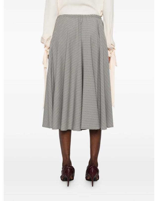 알베르타페레티 [해외직구] 26 FW 알베르타페레티 check print pleated skirt A01045138 TP460030235 착용컷