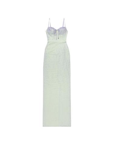 아레아 [해외직구] 26 FW AREA 크리스털 장식 맥시 드레스 SP26AWDR0218FA02 TP454752511