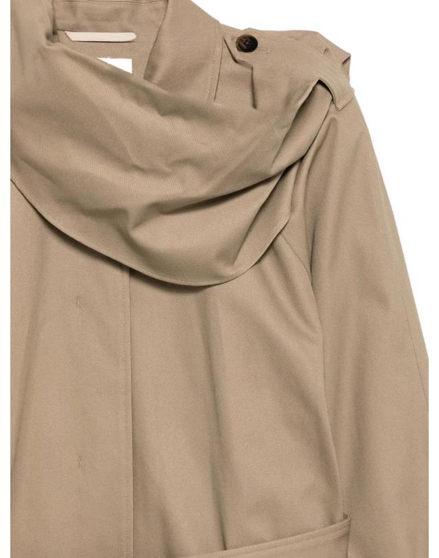 더가먼츠 [해외직구] 26 FW The Garment 카당스 벨트 스카프 디테일 코트 22536 TP458571590 착용컷
