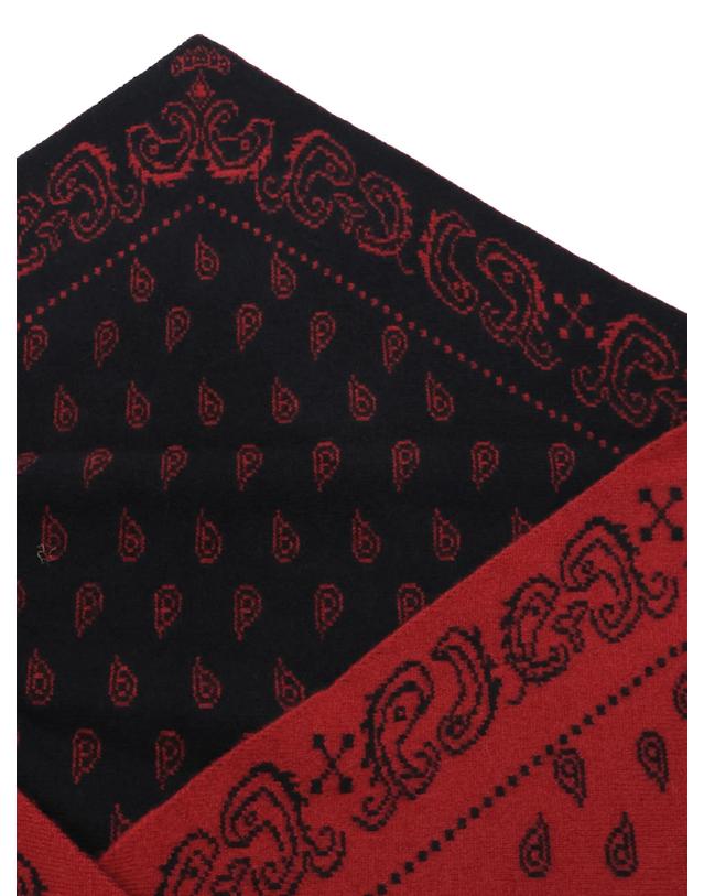 게스트 인 레지던스 [해외직구] Guest In Residence The Wild Rag paisley print cashmere scarf 12236708675848 TP725620830 착용컷