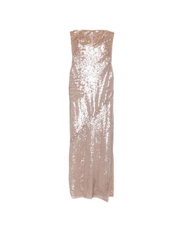 [해외직구] 갈반 sequin embellished bandeau maxi dress 12188721021192 TP725388460