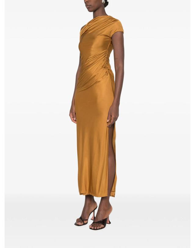 갈반 [해외직구] 갈반 cascading off shoulder dress 12034450358536 TP724328749 착용컷