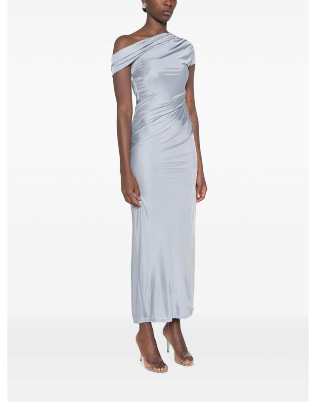 갈반 [해외직구] 갈반 ruched off shoulder dress 12034450489608 TP724327083 착용컷