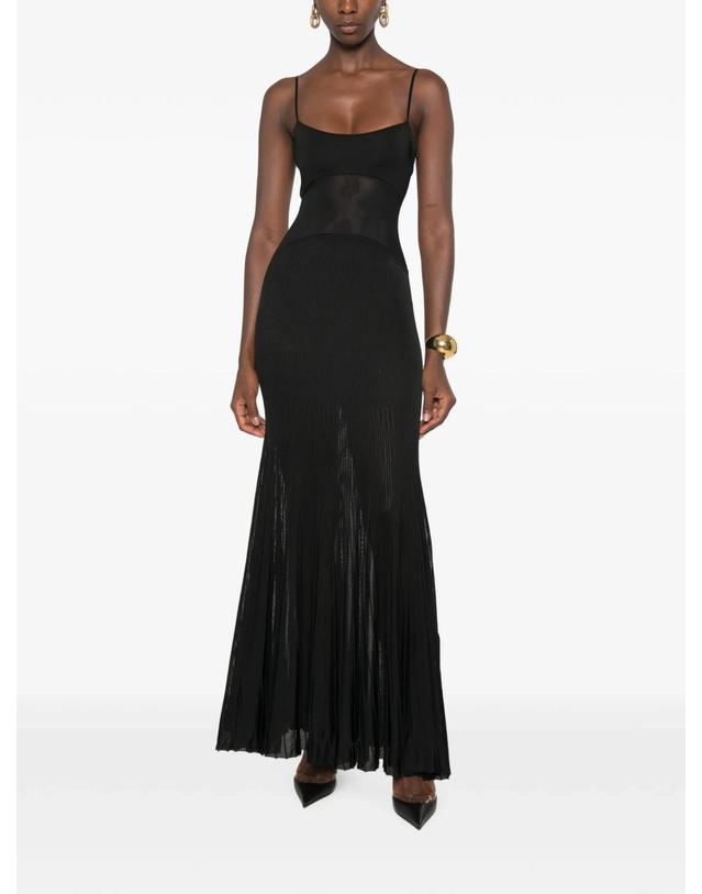 갈반 [해외직구] 갈반 Belladonna mesh panel maxi dress 12093566615816 TP724518965 착용컷