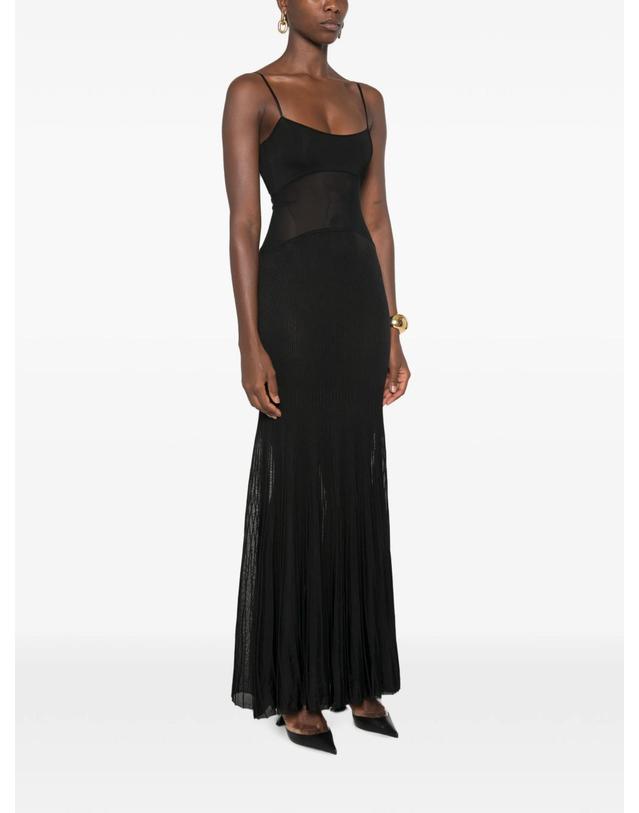 갈반 [해외직구] 갈반 Belladonna mesh panel maxi dress 12093566615816 TP724518965 착용컷