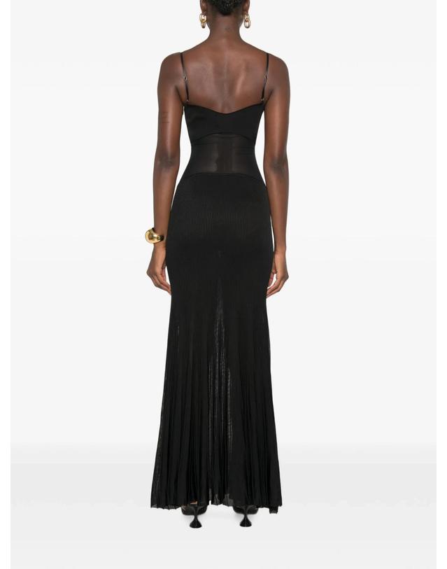 갈반 [해외직구] 갈반 Belladonna mesh panel maxi dress 12093566615816 TP724518965 착용컷