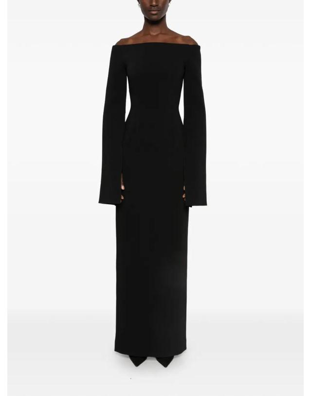 솔라스런던 [해외직구] 26 FW 솔레이스 런던 마르셀라 블랙 맥시 드레스 OS49015 TP457090383 착용컷