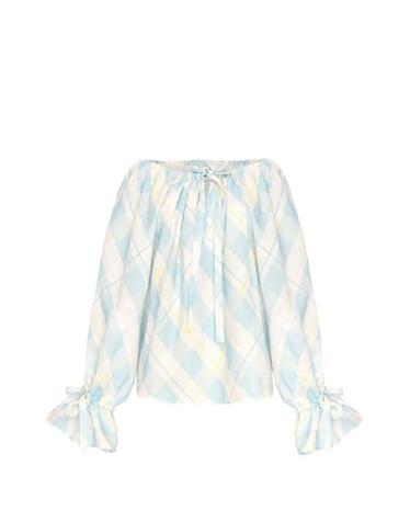 [해외직구] 26 FW SLEEPER 차차 벌룬 소매 블라우스 CHBL01G105N TP455827366