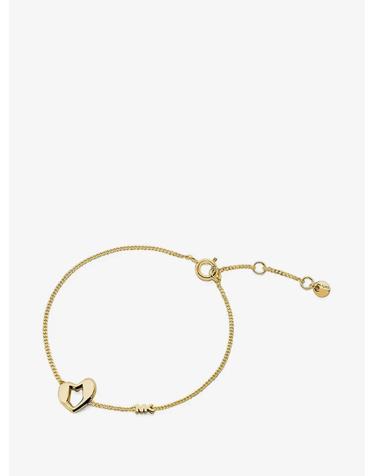 [해외직구] 26 FW 마이클코어스 heart motif curb chain bracelet MKC1778 TP458664717