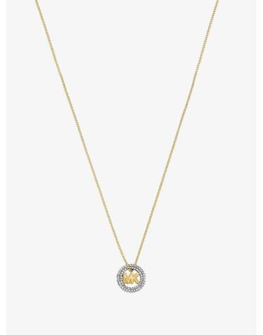 [해외직구] 26 FW 마이클코어스 logo plaque necklace  set of three  MKJ8583SET TP458744770