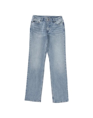 [해외직구] 26SS 마이클코어스 블루 진 with 벨트 Loops 앤 로고 Plate on the Back in 데님 워먼 MR6908CEB1908 TP572985826