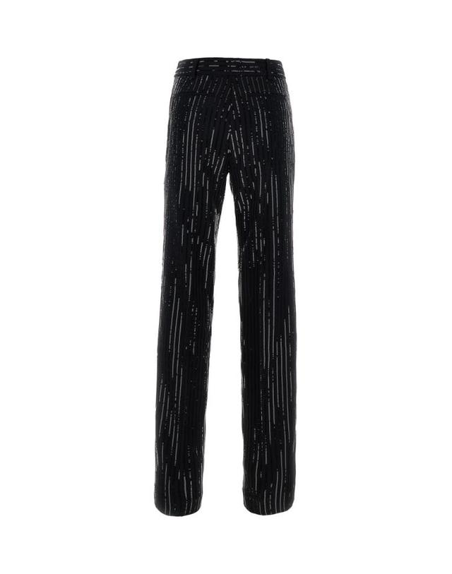 마이클 코어스 [해외직구] 24SS 마이클코어스 블랙 triacetate 블렌드 pant MH33015ENX001 TP582132587 착용컷