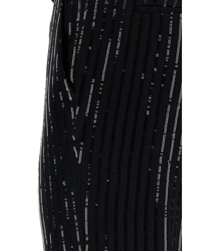 마이클 코어스 [해외직구] 24SS 마이클코어스 블랙 triacetate 블렌드 pant MH33015ENX001 TP582132587 착용컷