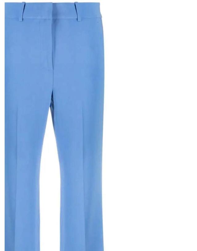 마이클 코어스 [해외직구] 23FW 마이클코어스 Cerulean 블루 triacetate 블렌드 pant MF330HRENX476 TP577852060 착용컷