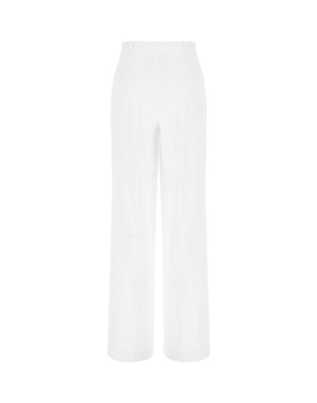 마이클 코어스 [해외직구] 24SS 마이클코어스 화이트 triacetate 블렌드 pant MS330H2ENX100 TP580040864 착용컷