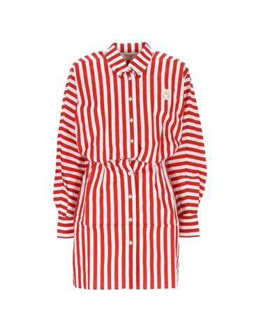 [해외직구] 26 FW 피오루치 스트라이프 코튼 셔츠 드레스 W26SSDRI006CO02RD01 TP454131937