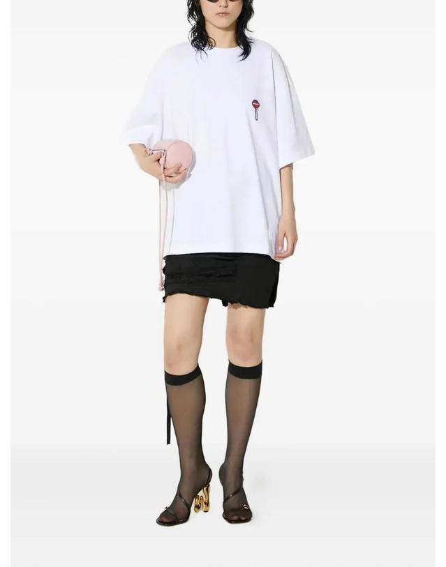 피오루치 [해외직구] 26 FW 피오루치 자수 티셔츠 M01FPTSH103CJ01WH03 TP455648543 착용컷