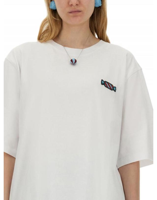 피오루치 [해외직구] 24SS 피오루치 여성 T 셔츠 W01FPTSH102CJ01WH01 TP580125321 착용컷