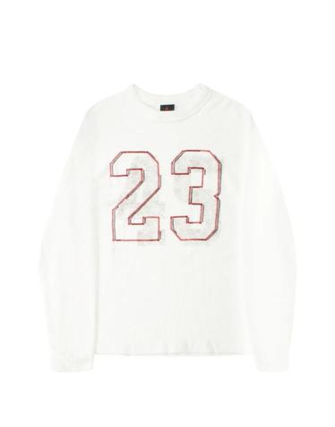 [해외직구] 26 FW Jordan 와플 니트 넘버 프린트 티셔츠 IR7215 TP458561369