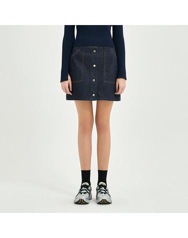 [컴젠] 여성 데님 숏스커트 JEAN