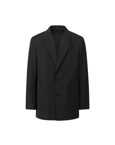 [컴젠] 남성 테일러드 언컨싱글 자켓 BLACK
