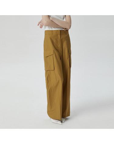 [컴젠] 여성 포켓 카고 팬츠 OLIVE