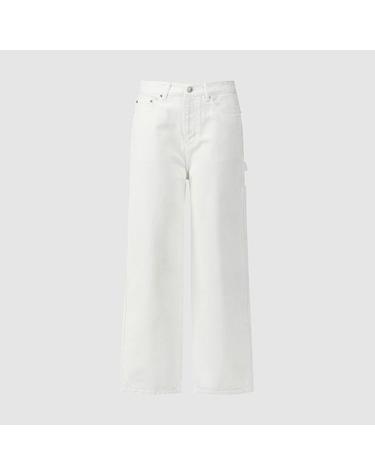 [컴젠] 여성 카펜터 데님 WHITE