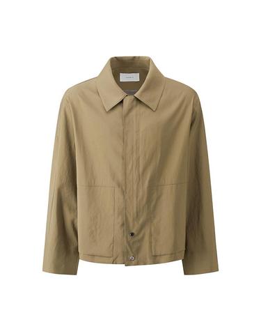 [컴젠] 남성 소매변형실루엣 카라집업 점퍼 KHAKI BEIGE