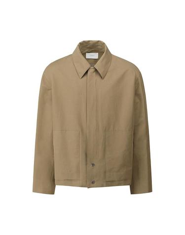 [컴젠] 남성 소매변형실루엣 카라집업 점퍼 KHAKI BEIGE