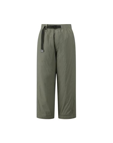 [컴젠] 남성 밴딩 벨티드 패딩팬츠 KHAKI