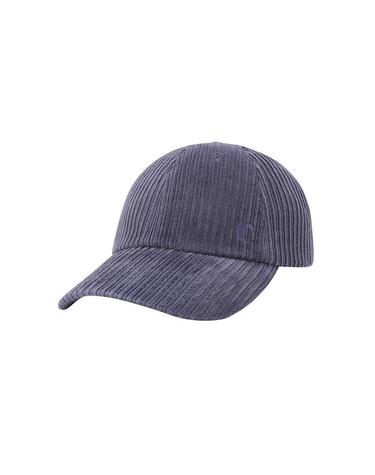 [컴젠] 여성 로고자수 코듀로이 볼캡 P NAVY