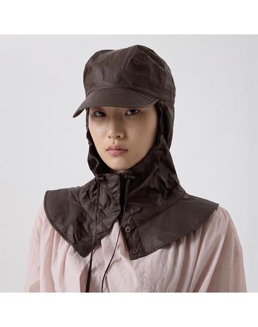 [컴젠] 여성 판초우의 스타일 햇 BROWN