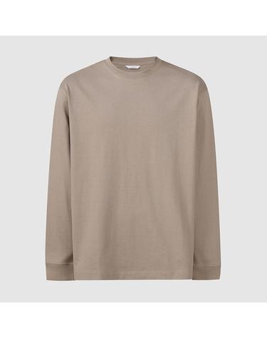 [컴젠] 남성 라운드넥 롱슬리브 BEIGE