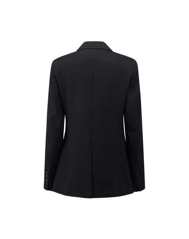 컴젠 [컴젠] 여성 슬림핏 테일러드 자켓 BLACK 착용컷