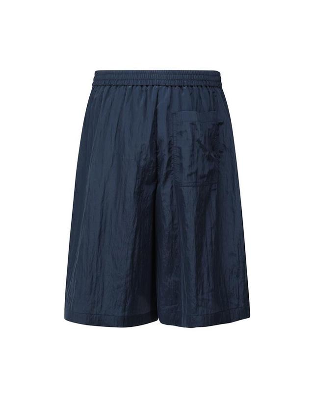 컴젠 [컴젠] 여성 밴딩 하프 팬츠 NAVY 착용컷