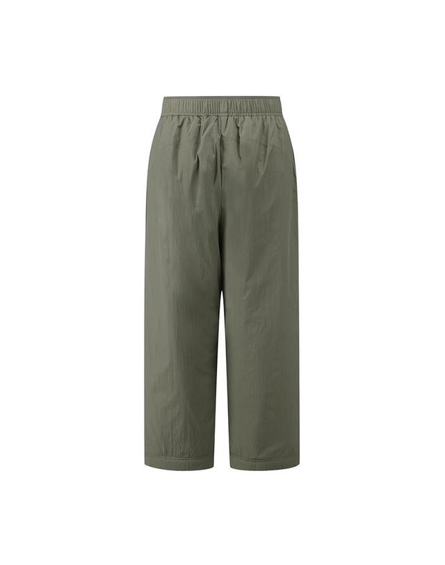 컴젠 [컴젠] 남성 밴딩 벨티드 패딩팬츠 KHAKI 착용컷