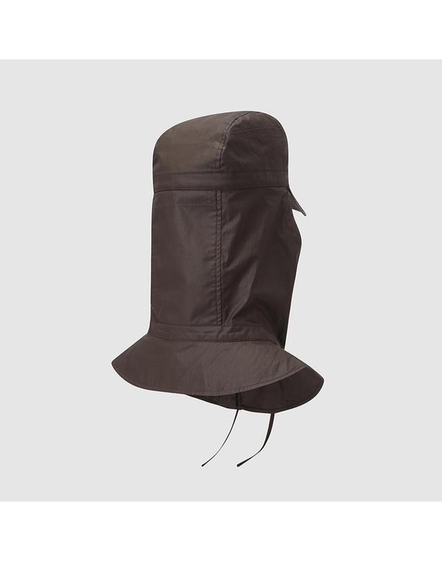 컴젠 [컴젠] 여성 판초우의 스타일 햇 BROWN 착용컷