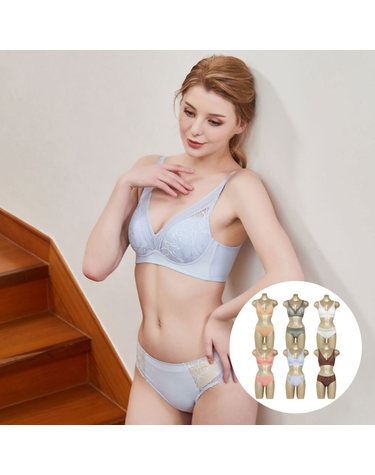 발레리 라이크라 V 리프팅 브라팬티 컬렉션 6세트 - VL22