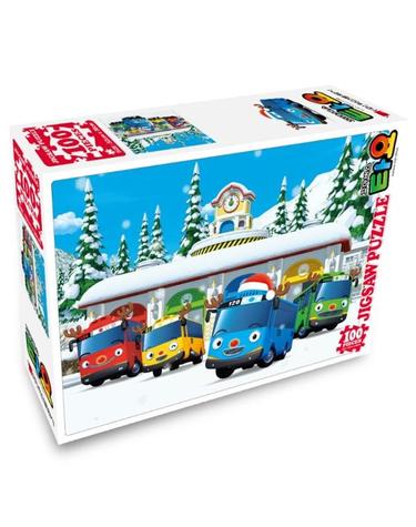 웅진북센 꼬마버스 타요 100pcs  해피 크리스마스