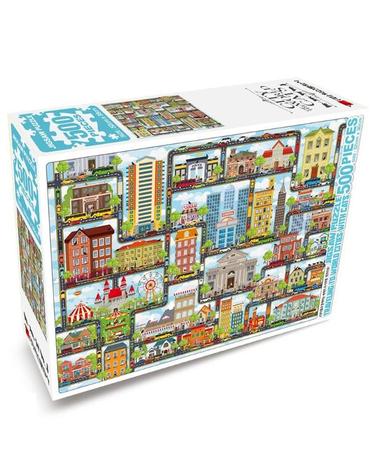 세계지도 직소퍼즐 캣츠타운 500pcs