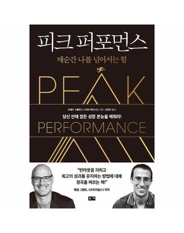 피크 퍼포먼스 - 매순간 나를 넘어서는 힘