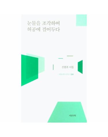 눈물을 조각하여 허공에 걸어두다 - 서정시학 시인선 184 (양장)