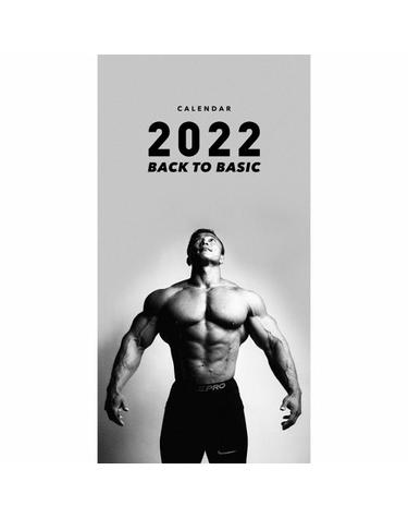 2022 백 투 베이직 벽걸이 달력 - 레전드 보디빌더 강경원의 (스프링)