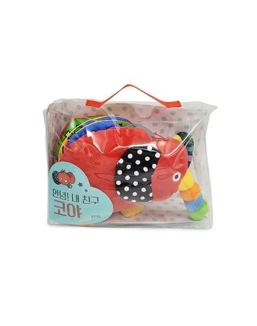 안녕! 내 친구 코야 - 감각 자극 오감 발달 (헝겊책)